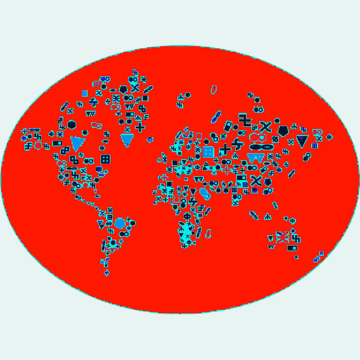 art, map, world, postmodern art, painting