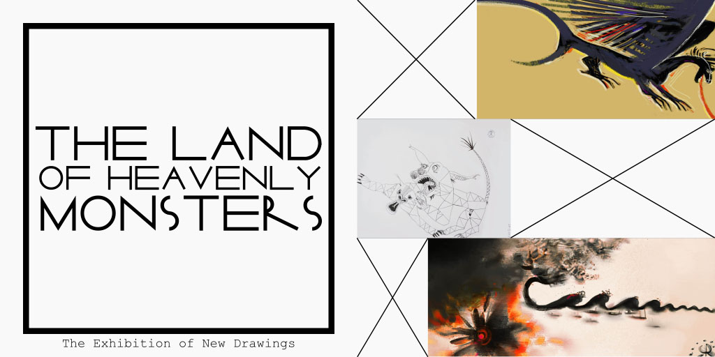 Avant-garde, exhibition, drawings, The Land of Heavenly Monsters, Nicholaas Chiao
