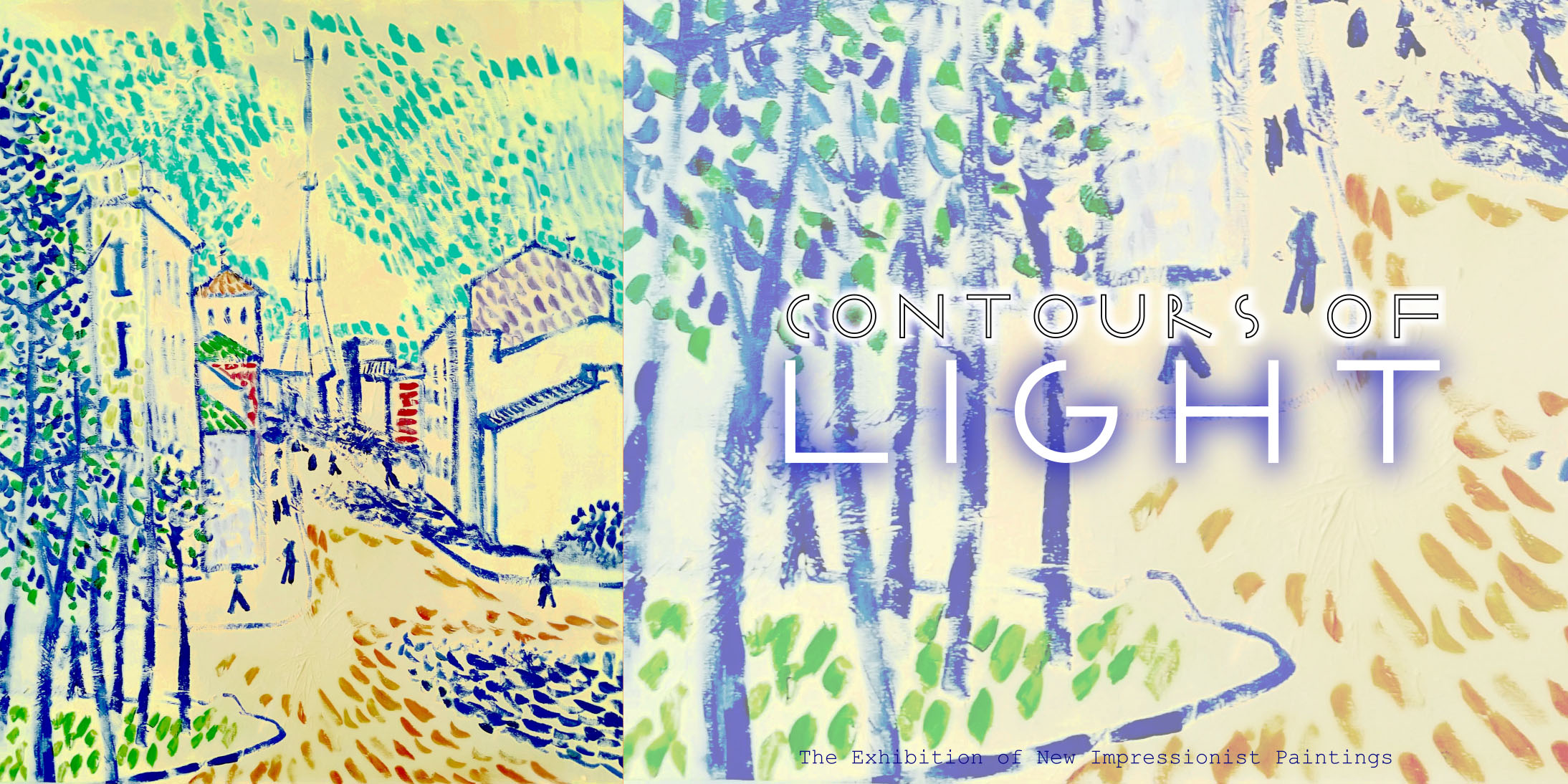 Exhibition, new art, impressionism, neo-impressionism, Contours of Light, Nicholaas Chiao