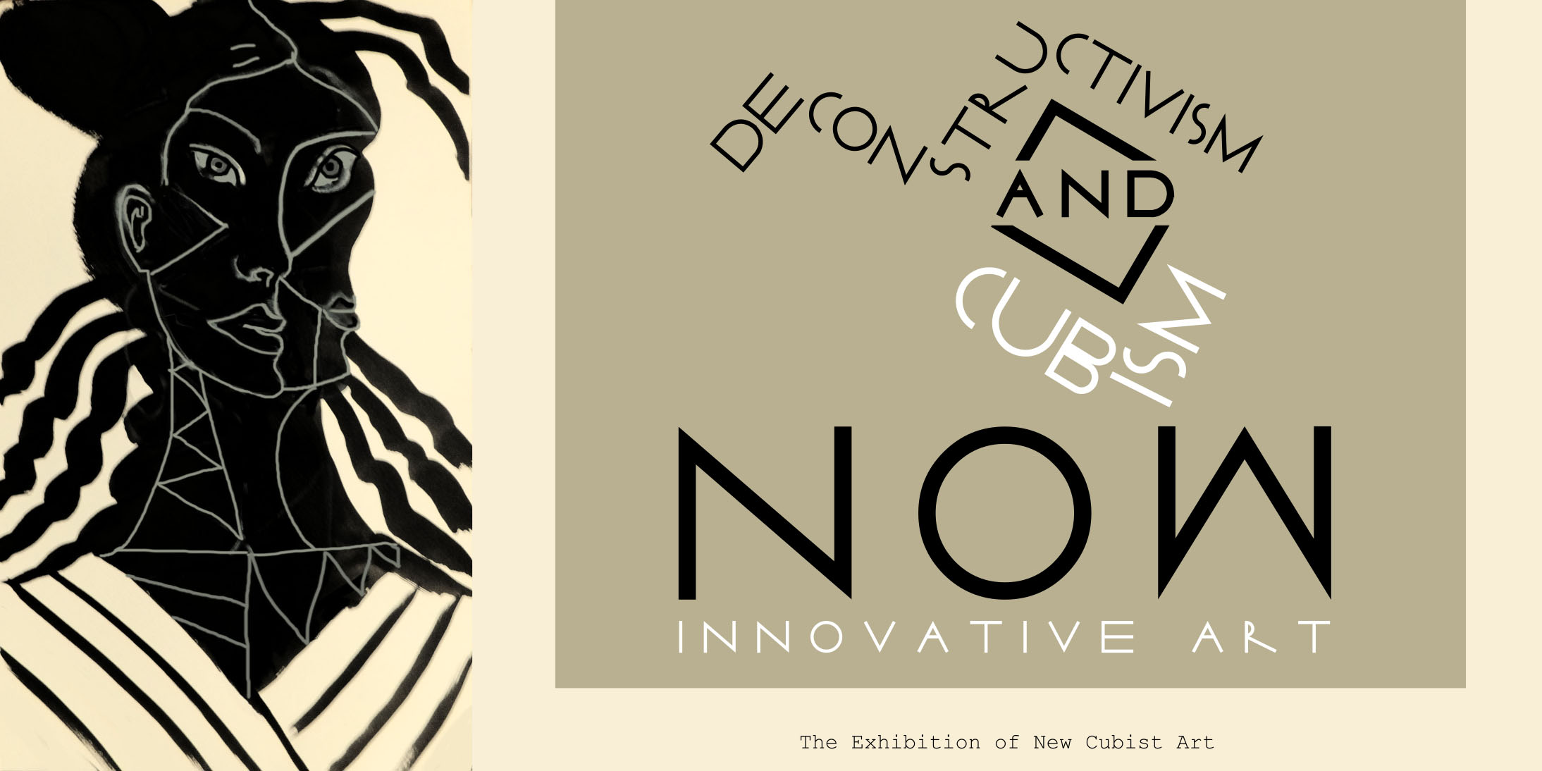 Exhibition, new art, neo cubism, paintings, Deconstructivism and Cubism Now, Nicholaas Chiao