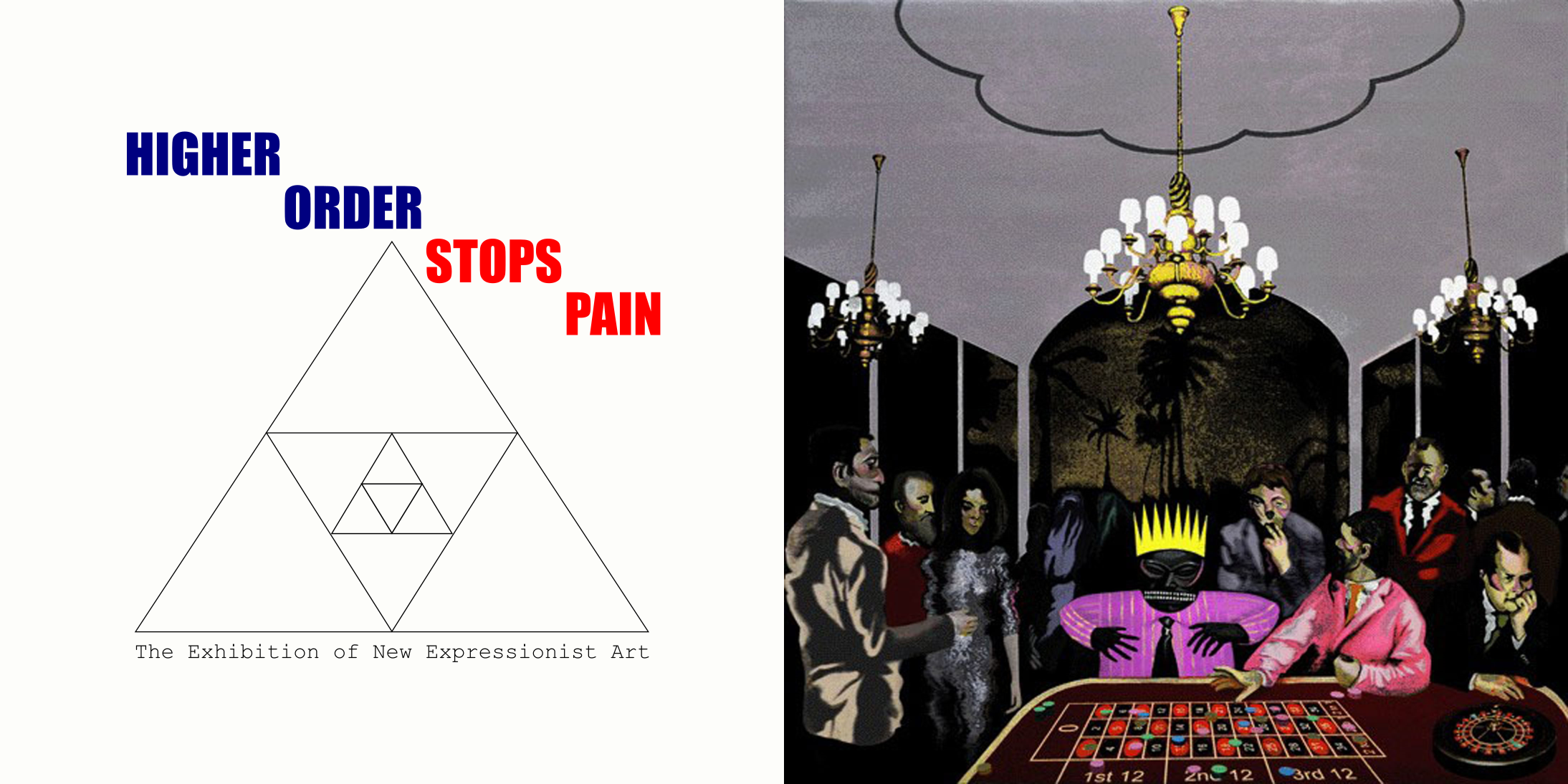 Exhibition Higher Order Stops Pain