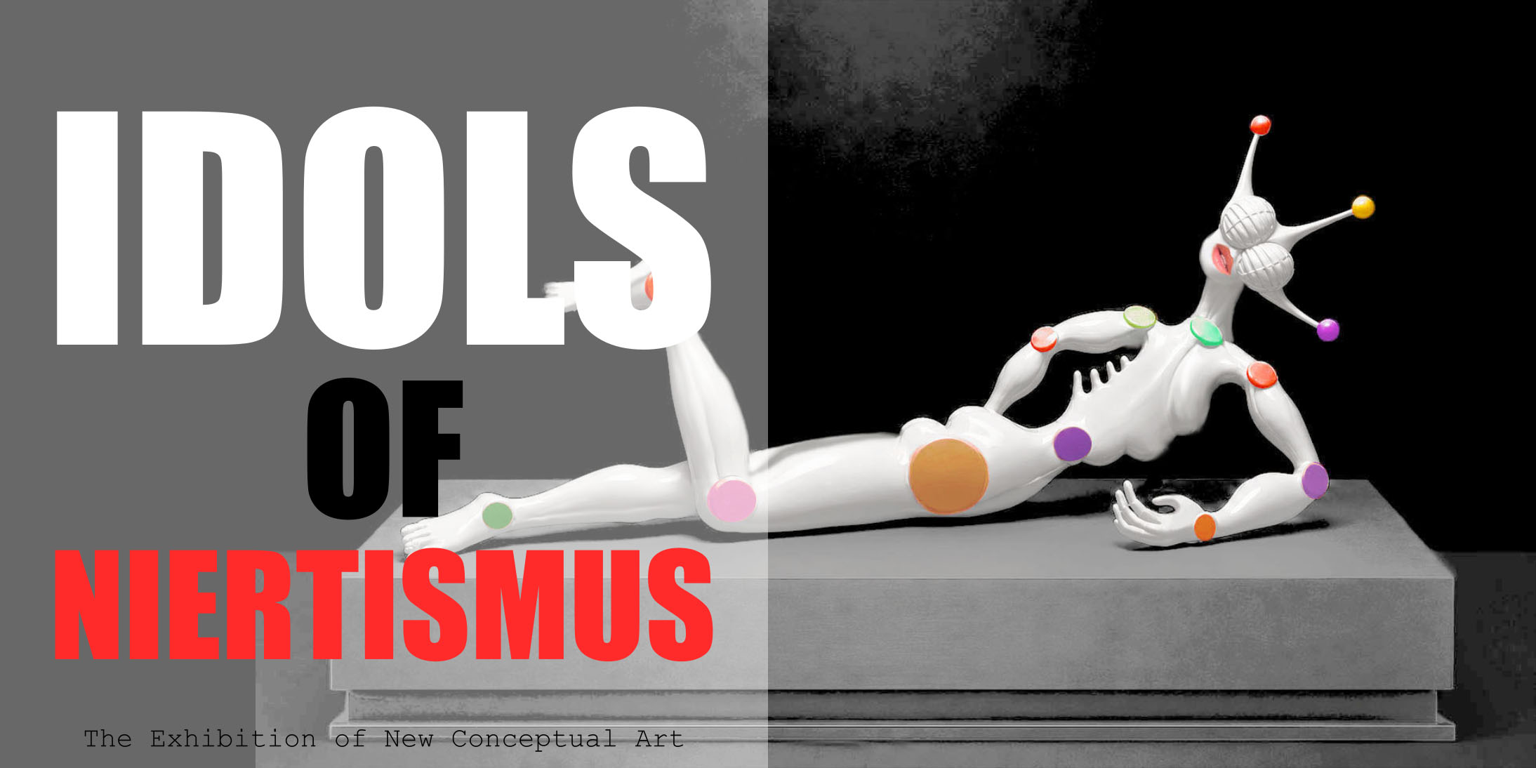 Exhibition, conceptual art, new art, Idols of Niertismus, Nicholaas Chiao