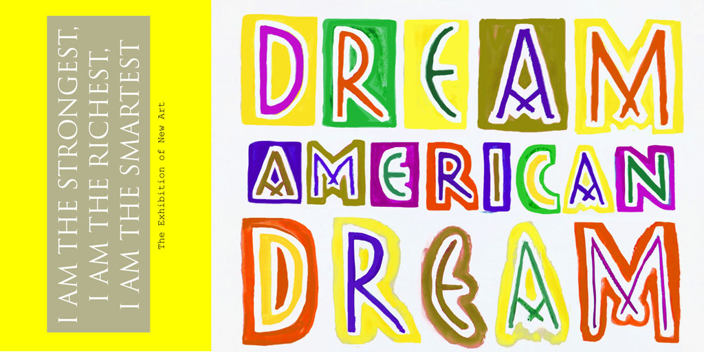New sensation, sensations, exhibition, political art, I am the Strongest, I am the Richest, I am the Smartest, Nicholaas Chiao