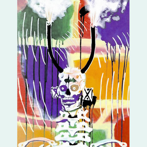 art, robot, expressionism, painting