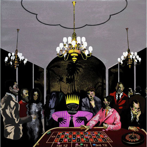 art, casino, expressionism, painting