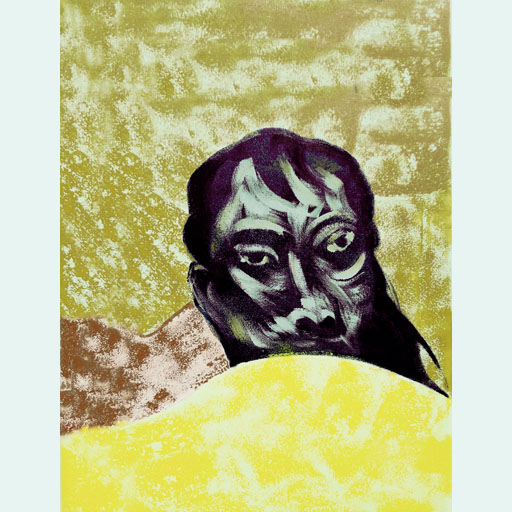 art, portrait, expressionism, painting