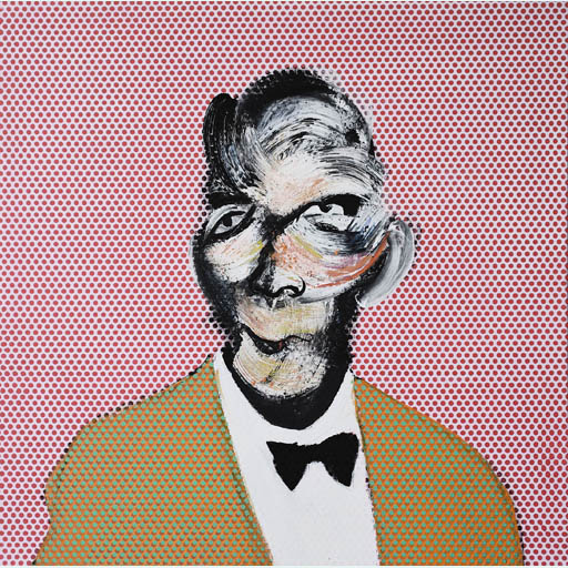 art, portrait, expressionism, painting