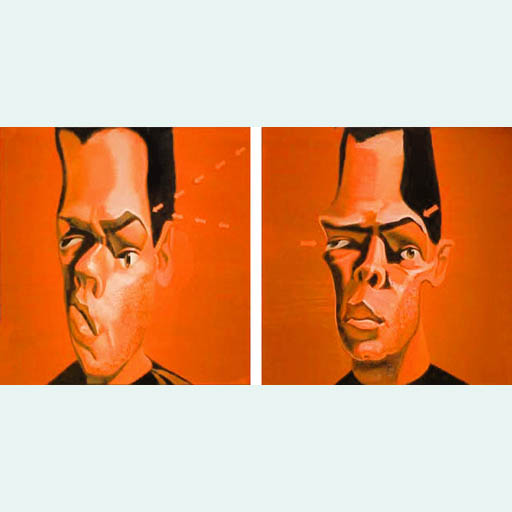 art, captured soldiers, expressionism, painting