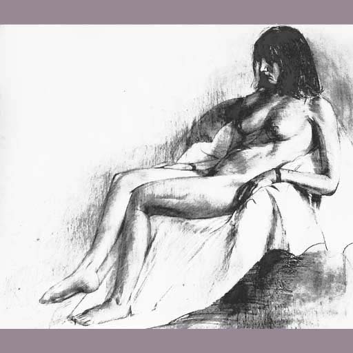 academic study, sitting nude, искусство, искусства, художник, художники, рисунок, рисунки, Нью-Йорк, Бруклин, карандаш, маркер, акварель, холст, бумага