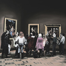 art, photorealism, museum painting